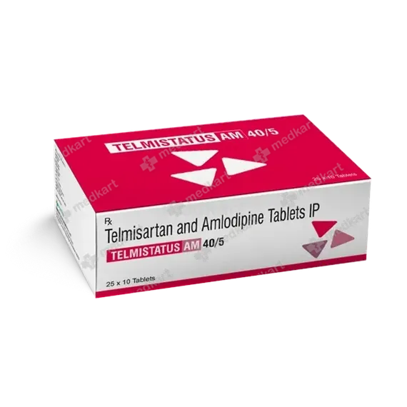 telmistatus am 40/5mg tablet 10's